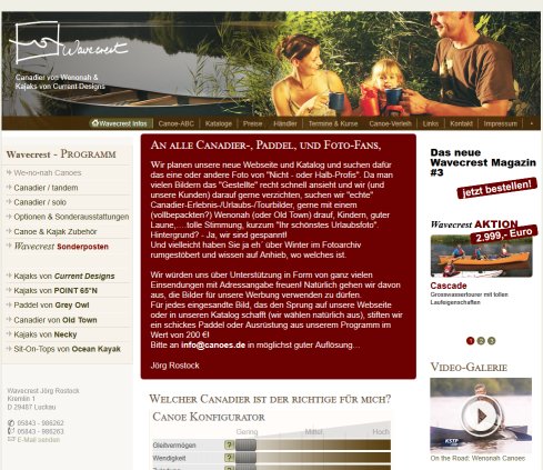 Wavecrest CANOES.DE Wenonah We.no.nah Canadier Kanus Canoes Kanu Canoe Kajak Current Designs Optionen Sonderausstattungen Kajak Zubehör Erfahrung Wavecrest CANOES.DE Wenonah We.no.nah Canadier Kanus Canoes Kanu Canoe Kajak Current Designs Optionen Sonderausstattungen Kajak Zubehör Öffnungszeit