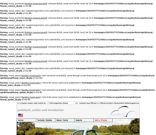 www.cargofun.de   New Beetle Pickup  Custom Car  VW  öffnungszeit