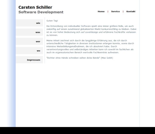 Carsten Schiller Software Development Erfahrung Carsten Schiller Software Development öffnungszeit