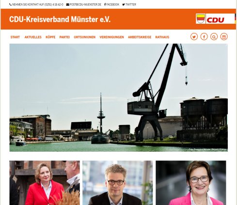 CDU Kreisverband Münster e.V. CDU Kreisverband Münster e.V. öffnungszeit