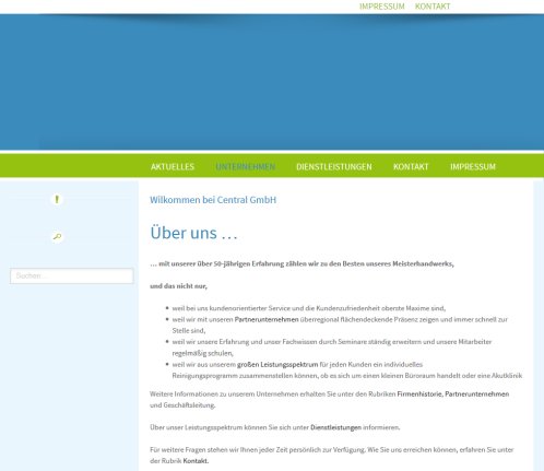 CENTRAL GMBH UNTERNEHMEN Central GmbH Erfahrung CENTRAL GMBH UNTERNEHMEN Central GmbH Öffnungszeit