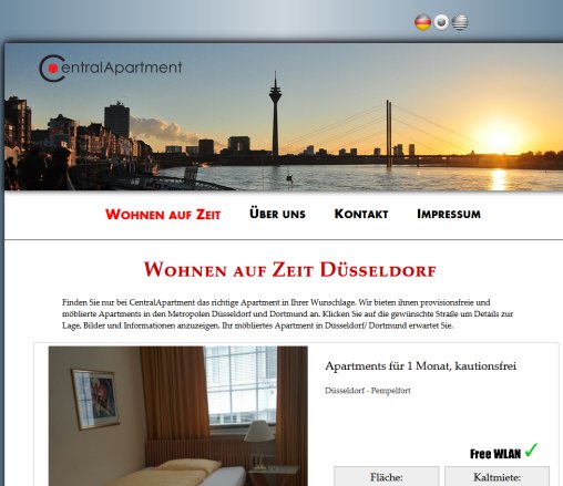 Wohnen auf Zeit Düsseldorf CentralApartment Duplexmedia GmbH Co. KG Erfahrung Wohnen auf Zeit Düsseldorf CentralApartment Duplexmedia GmbH Co. KG Öffnungszeit