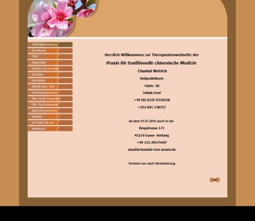 TCM Naturheilpraxis Erfahrung TCM Naturheilpraxis Öffnungszeit