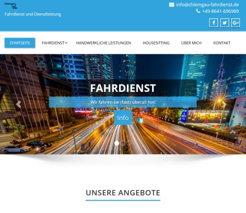 Fahrdienst und Dienstleistungen Erfahrung Fahrdienst und Dienstleistungen Öffnungszeit