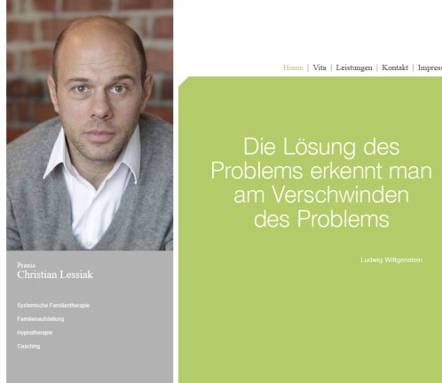Christian Lessiak Systemische Familientherapie | Familienaufstellung | Hypnotherapie | Coaching Erfahrung Christian Lessiak Systemische Familientherapie | Familienaufstellung | Hypnotherapie | Coaching Öffnungszeit