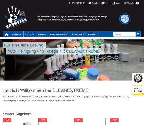 CLEANEXTREME   CLEANEXTREME   hochqualitative Fahrzeugpflege und Reinigungsprodukte CLEAN COMPANY Systemzentrale GmbH öffnungszeit