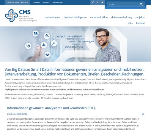 CMS | business intelligence | documents | communications |   Multichannel Communication mit Know how Marketing Service AG &ouml;ffnungszeit