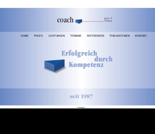 Coach Institut für Management und Organisationsberatung Berlin / Freiburg Erfahrung Coach Institut für Management und Organisationsberatung Berlin / Freiburg Öffnungszeit