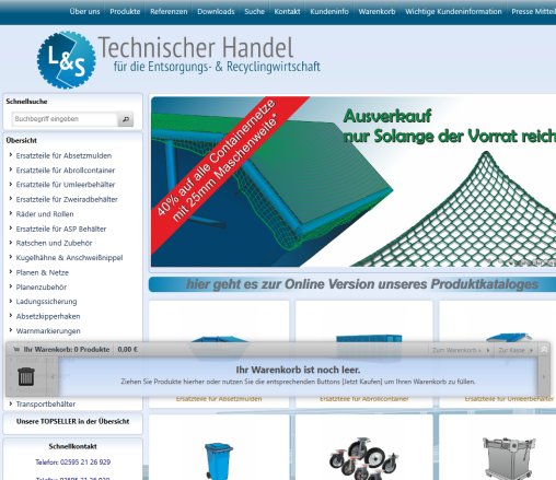 Herzlich Willkommen   L&S Technischer Handel GmbH & Co.KG  öffnungszeit