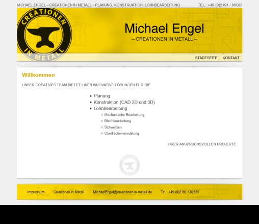 Creationen In Metall  &ouml;ffnungszeit