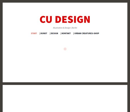 CU Design   Startseite: Design  Kunst und Illustrationen   Cüneyt Ummelmann  öffnungszeit