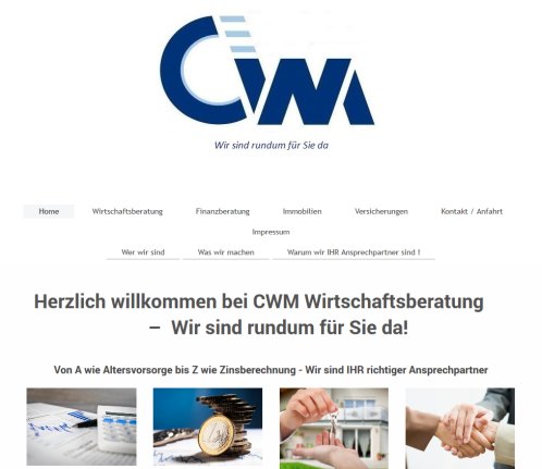 CWM Wirtschaftsberatung Erfahrung CWM Wirtschaftsberatung Öffnungszeit