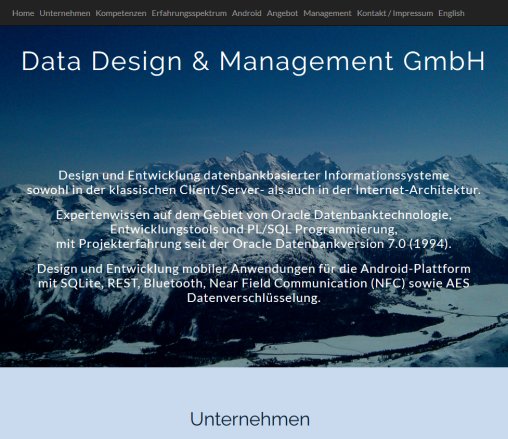 Data Design Management GmbH   Willkommen Data Design & Management GmbH öffnungszeit