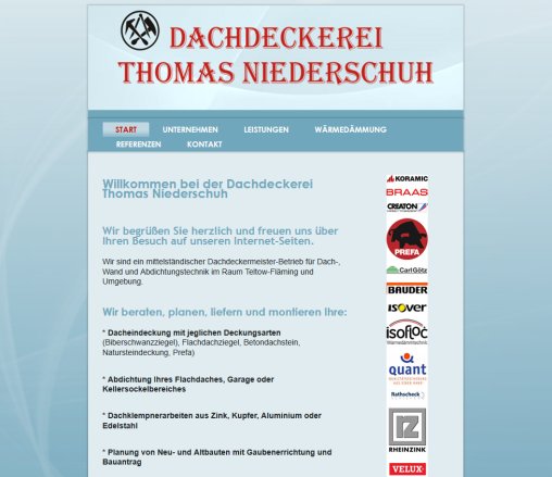 Dachdeckerei Niederschuh Dachdeckerei Thomas Niederschuh GmbH öffnungszeit