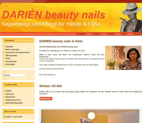 Nageldesign und Nagelpflege für Hände und Füsse   Darien Beauty Nails in Köln  öffnungszeit