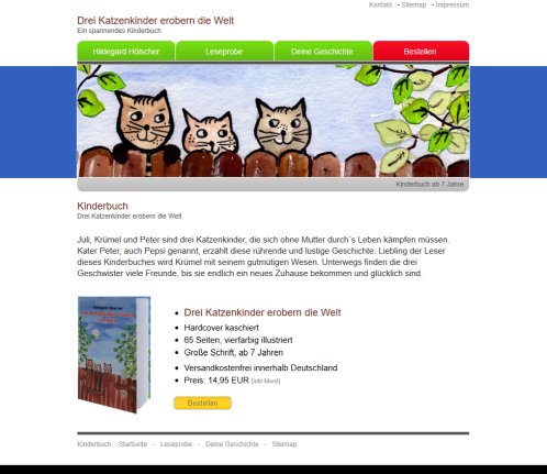 Kinderbuch Drei Katzenkinder erobern die Welt Katzen www.daskatzenbuch.de ninda GbR Erfahrung Kinderbuch Drei Katzenkinder erobern die Welt Katzen www.daskatzenbuch.de ninda GbR Öffnungszeit