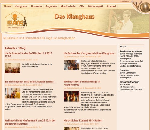 Aktuelles / Blog | Das Klanghaus  Erfahrung Aktuelles / Blog | Das Klanghaus  öffnungszeit