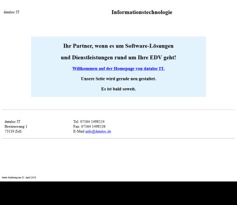 Dataloc Softwaresolutions and Consulting  öffnungszeit