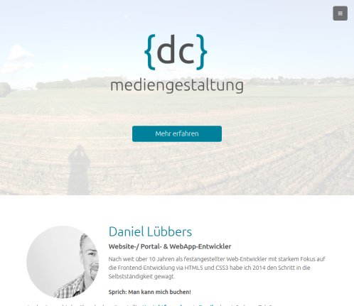 DC Mediengestaltung | Daniel Lübbers | Web Entwicklung  öffnungszeit