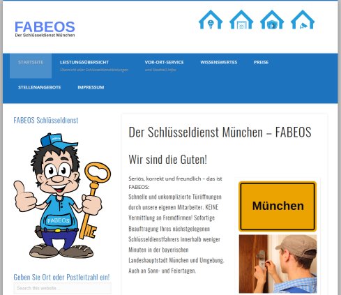 Der Schlüsseldienst München - FABEOS öffnungszeit