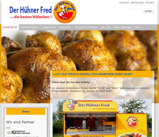Startseite Der Hühnerfred KBKC Frischgrill GmbH Erfahrung Startseite Der Hühnerfred KBKC Frischgrill GmbH Öffnungszeit
