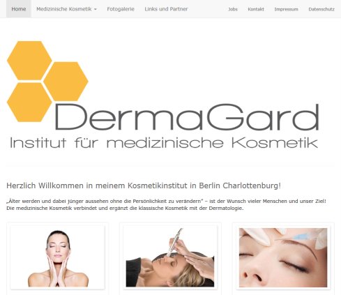 Kosmetikinstitut Berlin DermaGard | Medizinische Kosmetik Berlin  öffnungszeit