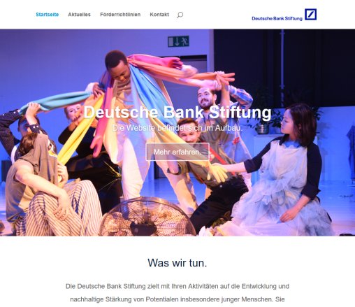 Deutsche Bank Stiftung – Home Contacts for Deutsche Bank Stiftung öffnungszeit