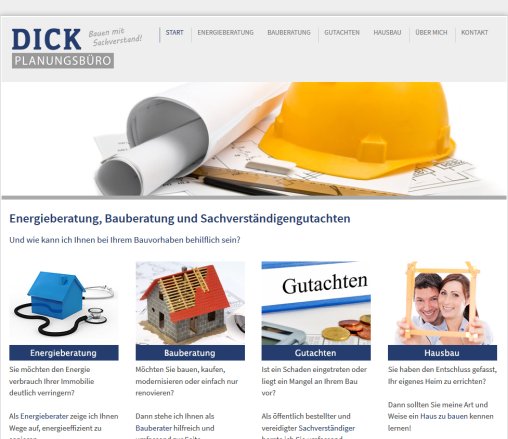 DICK Planungsbüro   Bausachverständiger Energieberatung Baugutachter Goslar Harz Braunschweig Salzgitter Wolfenbüttel Wolfburg  öffnungszeit