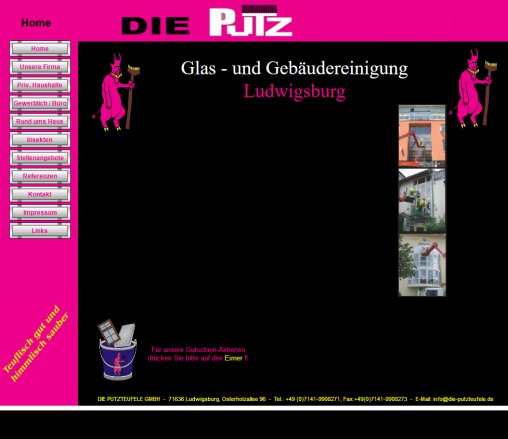 Die Putzteufele GmbH in Ludwigsburg Ihr Partner in Baden Württemberg DIE PUTZTEUFELE GMBH Erfahrung Die Putzteufele GmbH in Ludwigsburg Ihr Partner in Baden Württemberg DIE PUTZTEUFELE GMBH Öffnungszeit