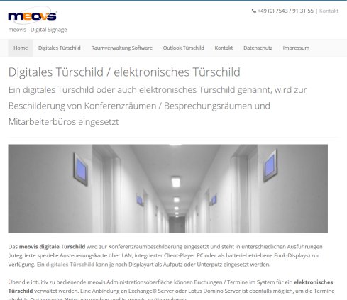 Digitale Türschilder Erfahrung Digitale Türschilder Öffnungszeit