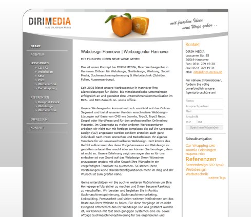 Dirim Media Webdesign- & Werbeagentur öffnungszeit