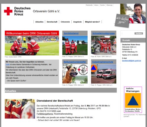 Startseite   DRK Ortsverein Göhl e.V. Ortsverein Göhl e.V. öffnungszeit