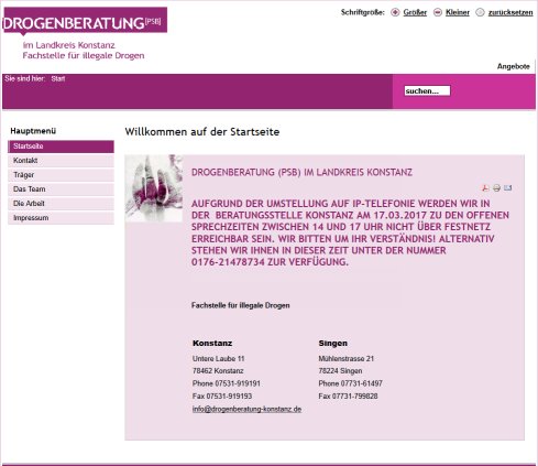 Willkommen auf der Startseite  öffnungszeit