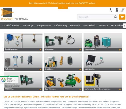 DF Druckluft Fachhandel DF Druckluft Fachhandel GmbH Erfahrung DF Druckluft Fachhandel DF Druckluft Fachhandel GmbH Öffnungszeit