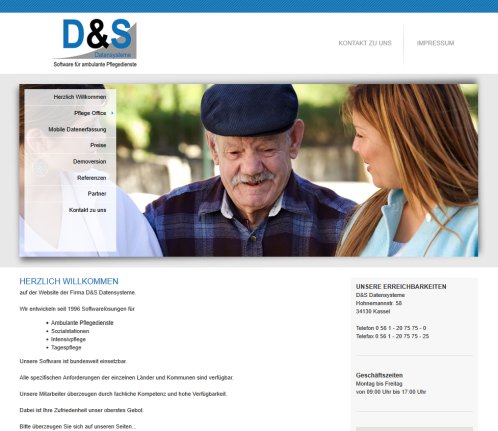 DS Datensysteme | Software f&uuml;r Pflegedienste  &ouml;ffnungszeit