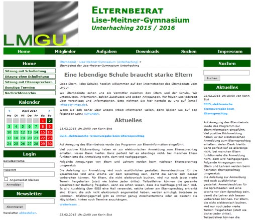 Elternbeirat der Lise Meitner Gymnasium Unterhaching   Elternbeirat   Lise Meitner Gymnasium (Unterhaching)  öffnungszeit