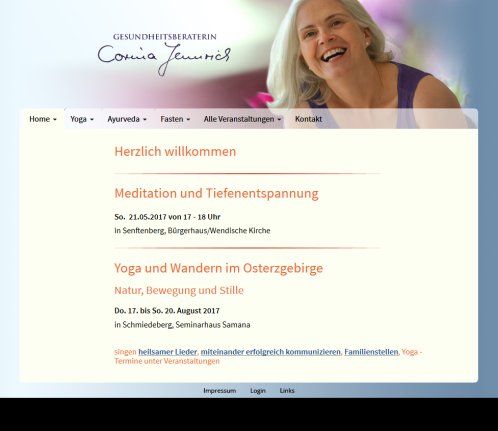 Fasten und Yoga Corina Jennrich Gesundheitsberaterung Lausitz Corina Jennrich Senftenberg Erfahrung Fasten und Yoga Corina Jennrich Gesundheitsberaterung Lausitz Corina Jennrich Senftenberg Öffnungszeit
