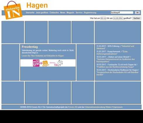 Einkaufen in Hagen Startseite Erfahrung Einkaufen in Hagen Startseite Öffnungszeit