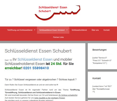 Schlüsseldienst Essen Erfahrung Schlüsseldienst Essen Öffnungszeit