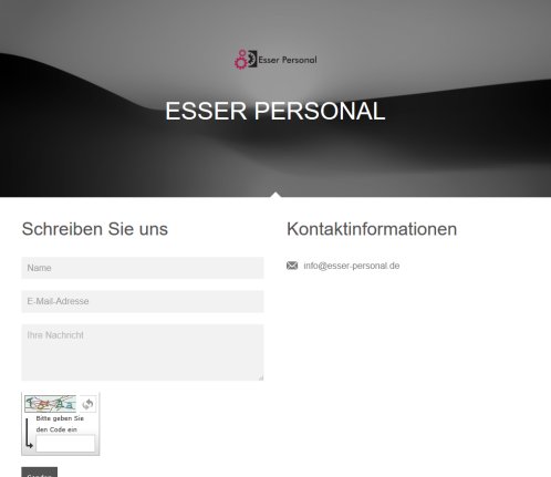 Esser Personal   Startseite  &ouml;ffnungszeit