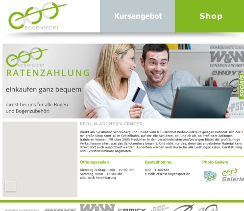 est bogensport   est bogensport info  öffnungszeit