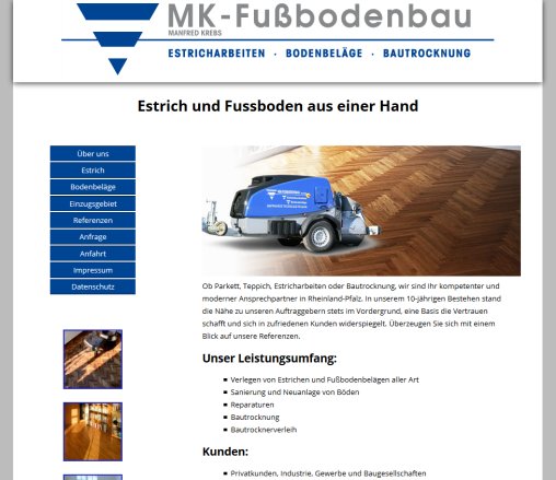 MK Fussbodenbau   Startseite MK FuÃbodenbau GmbH öffnungszeit