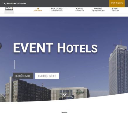 Event Hotelgruppe   Markenhotels in Deutschland  öffnungszeit