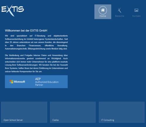 Startseite EXTIS GmbH öffnungszeit