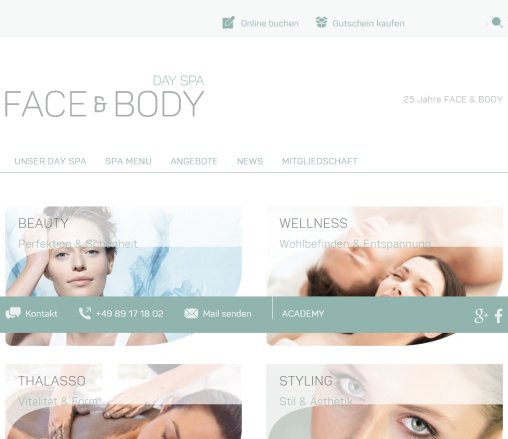 Face & Body Day Spa  öffnungszeit