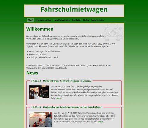 Fahrschulmietwagen.de – FREECALL (aus allen Netzen) Tel. 0800 5697433 – Hier mieten Sie Fahrschulwagen – VW Audi BMW Skoda Suzuki Hyundai und Dacia als Fahrschulmietwagen Erfahrung Fahrschulmietwagen.de – FREECALL (aus allen Netzen) Tel. 0800 5697433 – Hier mieten Sie Fahrschulwagen – VW Audi BMW Skoda Suzuki Hyundai und Dacia als Fahrschulmietwagen öffnungszeit