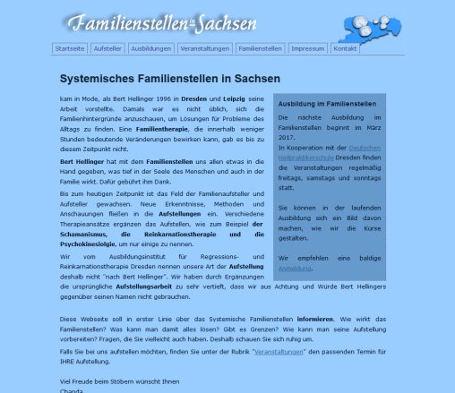 Familienstellen in Sachsen Seminare Workshops Ausbildungen Vorträge Erfahrung Familienstellen in Sachsen Seminare Workshops Ausbildungen Vorträge Öffnungszeit
