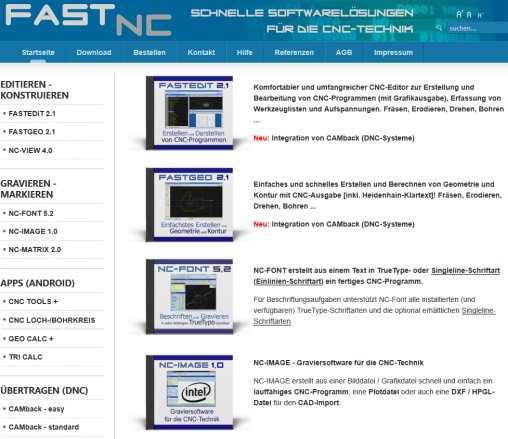 FastNC   CNC   Software  öffnungszeit