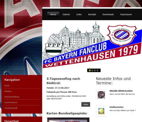 FC Bayern Fanclub Wettenhausen  &ouml;ffnungszeit