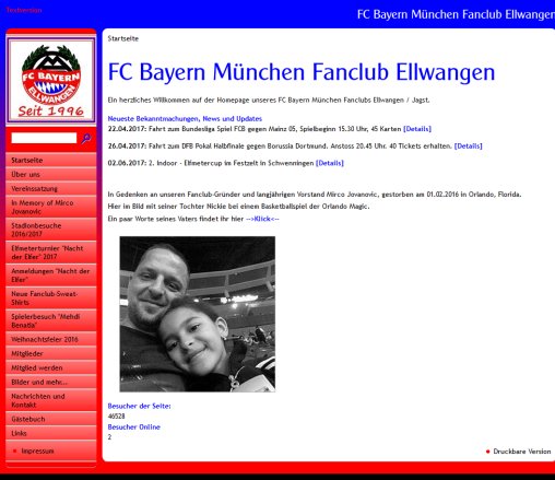 FC Bayern München Fanclub Ellwangen  öffnungszeit